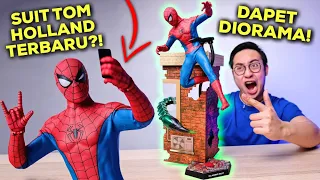 MIRIP SUIT TOM HOLLAND TERBARU! | HOTTOYS SPIDER-MAN CLASSIC SUIT PS4/PS5 UNBOXING & REVIEW