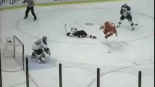 Insane NHL hockey player goal