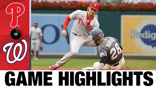 Phillies vs. Nationals Game Highlights (9/30/22) | MLB Highlights