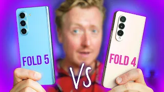 Samsung Galaxy Fold 5 vs Fold 4 Review: Is there REALLY any difference? 🤔