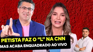 Deputado PETISTA foi fazer gracinha na CNN e acabou JANTADO ao vivo