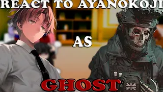 Classroom Of The Elite react to Ayanokoji as Ghost [Full Part + Bonus] || COTE (RU | ENG)