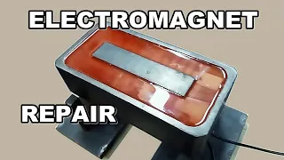 Сборка мощного «Электромагнита» прямоугольной формы (Electromagnet repair).