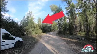 RAW  Florida travel bloggers video places Gabby Petito's van in camp area where authorities recov...