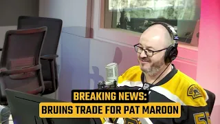 BREAKING NEWS: Bruins Trade for Pat Maroon - Zolak & Bertrand Instant Reaction