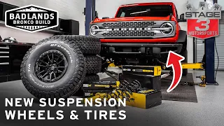 Bronco Badlands Build [ Part 1 ] Old Man Emu Lift / Fuel Wheels / BFGoodrich 37" Tires