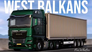 ETS2 West Balkans DLC - Rijeka → Zadar | Euro Truck Simulator 2