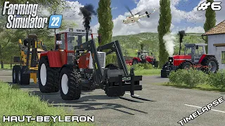 TRACTOR broke down and prepping fields | Animals on Haut-Beyleron | Farming Simulator 22 | Episode 6