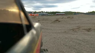 Tamiya CC02 front view desert racing