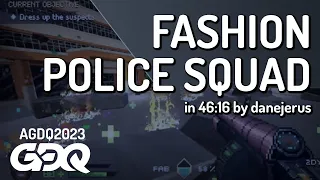 Fashion Police Squad by danejerus in 46:16 - Awesome Games Done Quick 2023