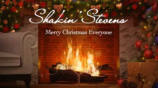 Shakin' Stevens - Merry Christmas Everyone (Fireplace Video - Christmas Songs)