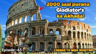 2000 SAAL Purana Gladiator Akhada! | ROME | Ep 63 | Canada To India Road Trip.