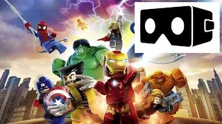 3D VR Video  | LEGO Marvel Super Heroes | Nintendo Switch Trailer  | Youtube VR Box   | Cardboard  |