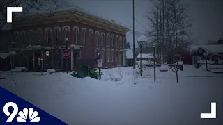 Mountain towns digging out after snowstorm