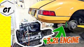 MAC Gets a BIG 911 Engine Finally - 3.2L and Transmission Install