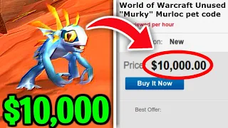 7 Most Expensive WoW Items EVER SOLD!