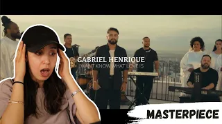 Gabriel Henrique - I Want to Know What Love Is (Cover) REACTION | ft. Coral Black To Black