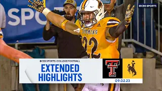 Texas Tech vs Wyoming: Extended Highlights I CBS Sports