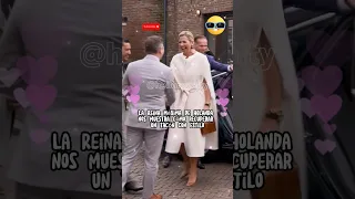 La Reina Máxima de Holanda recupera su tacón con elegancia 😎 #queenmaxima #netherlands