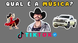 ADIVINHE A MÚSICA DO TIK TOK COM EMOJIS - DESAFIO MUSICAL #8