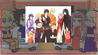 naruto and friends react to future (naruhina), (sasusaku), and (Inosai)