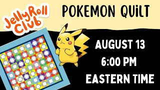 New Quilter's Bootcamp Lesson Four & POKEMON Quilt-a-long  ***Free Pattern***
