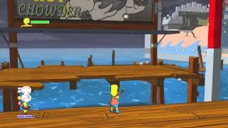 The Simpsons Game (Xbox 360) - The Day of the Dolphin (All Krusty Koupons and Malibu Stacy Seals)