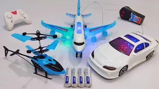 3D Lights Airbus A386 and 3D Lights Rc Car, Rc Helicopter, Airbus A38O, aeroplane, airplane, rccar,