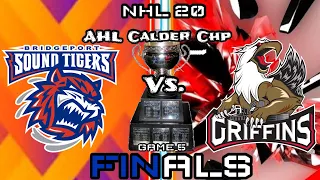 NHL 20: AHL Calder Cup FINALS: Sound Tigers vs. Griffins GAME 5