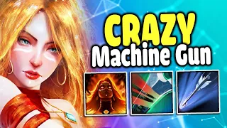 Crazy Machine Gun Very Very Fast Attack Speed | Dota 2 Ability Draft