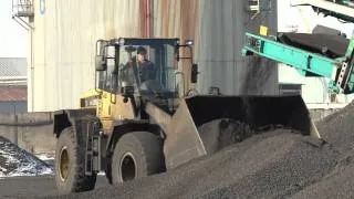 Powerscreen H6203 & Chieftain 2100X in a coal application, Russia 2011