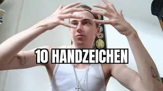 10 handzeichen