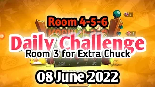 Angry Birds 2 Daily Challenge Today Room 3 for Extra Chuck - 08 June 2022