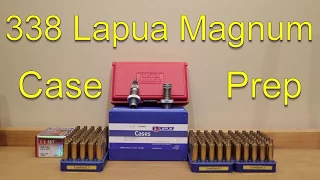 338 Lapua Magnum Precision Rifle case preperation