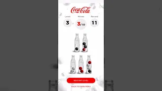 Coca Cola Sort It / Level 3 Easy #short