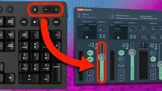 Voicemeeter Keyboard VOLUME CONTROLS | Macro Buttons