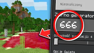 SEEDY na które LEPIEJ NIE WCHODZIĆ w MINECRAFT... *zakazane*