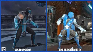 SUB-ZERO Graphic Evolution 2008-2017 Injustice DC Universe MKvsDC | XBOX360 PS4 |