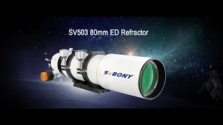 SVBONY SV503 80ED refractor review