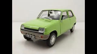 Renault 5 1972 hellgrün Modellauto 1:18 Norev