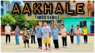 Yabesh Thapa X TWK - Aakhale || Dance Cover || D Palace Dance Institute ||