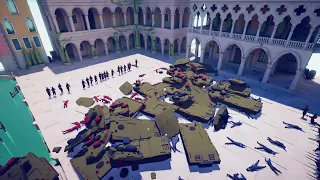 Totally Accurate Battle Simulator : tank battle