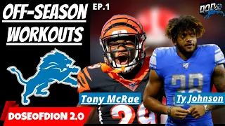 Detroit Lions Off-Season Workouts! Swift/Hockenson/McRae... ep.1