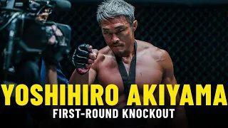 Yoshihiro Akiyama’s First-Round KNOCKOUT Win!