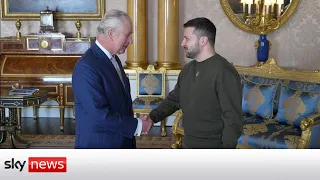 President Zelenskyy meets King Charles