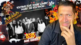 TOP TIER SERIES!! Voctave feat. Mark Lowry - Mary, Did You Know (Reaction) (MHW 535 Series)