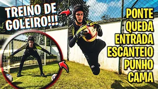 TREINO DE GOLEIRO SOZINHO - MELHORE NO GOL COM ESSAS DICAS!