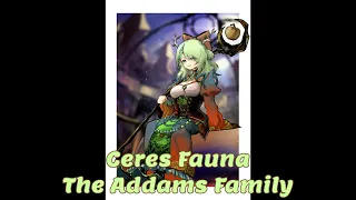 The Addams Family (Ceres Fauna Karaoke Cover) [Clean Audio Edit]