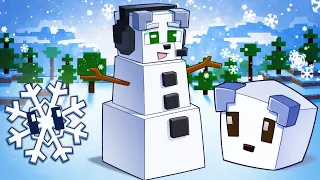 Me Paso Minecraft Siendo un COPO DE NIEVE!