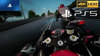 (PS5) RIDE 4 YAMAHA R6 ON BOARD almost crash [4K HDR 60fps]